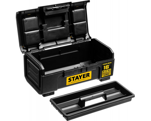 Ящик для инструмента ″TOOLBOX-16″ пластиковый, STAYER Professional