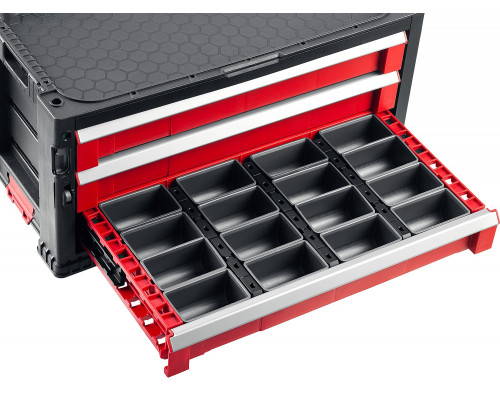 Ящик с 3 выдвижными полками ″DRAWER-3″, 22″ KETER