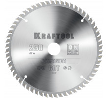 KRAFTOOL Precision, 250 х 32 мм, 60Т, пильный диск по дереву (36952-250-32)