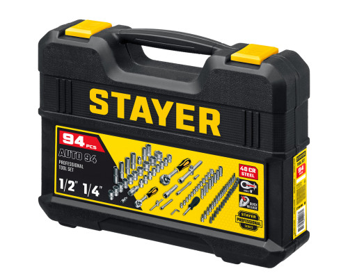 STAYER AUTO 94 универсальный набор инструмента 94 предм.