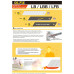 Лезвие OLFA EXCEL BLACK сегментированное, 8 сегментов, 18х100х0,5мм, 50шт