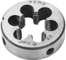 ЗУБР М20x1.5мм, плашка, сталь Р6М5, круглая машинно-ручная 4-28023-20-1.5