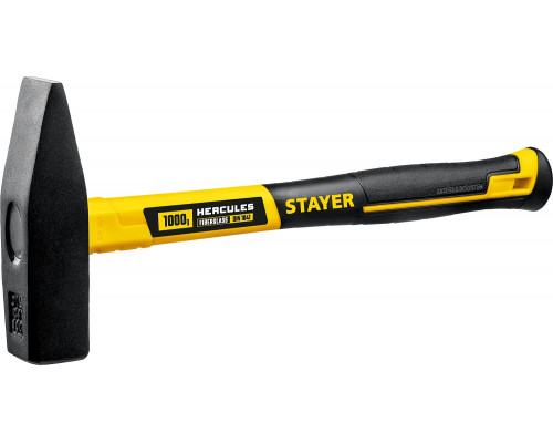 STAYER Hercules 1000 г молоток слесарный с фиберглассовой рукояткой
