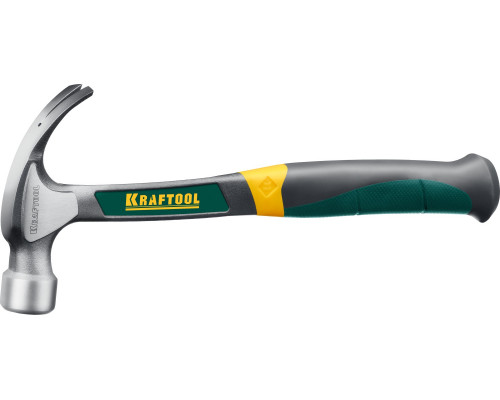 KRAFTOOL THOR 560 г молоток-гвоздодёр цельнокованый столярный