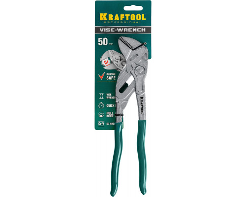Клещи переставные-гаечный ключ KRAFTOOL 250 мм Vise-Wrench