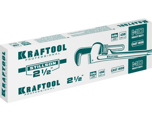 KRAFTOOL STILLSON, 2.5″, трубный разводной ключ