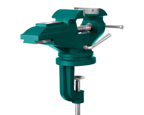 Стальные настольные тиски KRAFTOOL MINI 65 мм