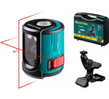 KRAFTOOL CL 20 #5 нивелир лазерный, 20 м, IP54,, точн. +/-0,2 мм/м, держатель, в кейcе