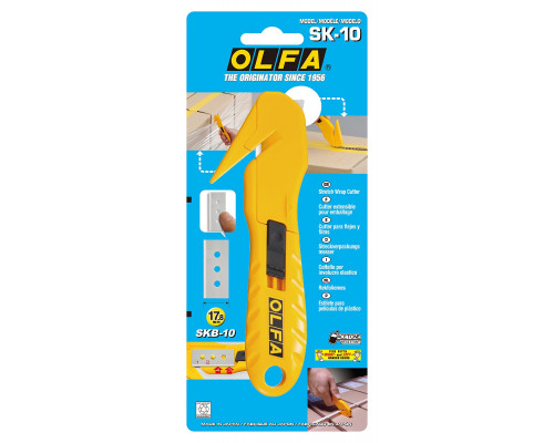 Нож OLFA″HOBBY CRAFT MODELS″для хоз работ,безопасный,для вскрытия стрейч-пленки,пластиковых шинок и коробок,17,8мм