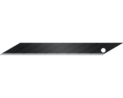 KRAFTOOL BLACK MAX 9 мм лезвия сегментированные, 9 сегментов, 10 шт