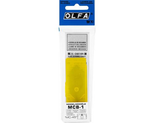 Лезвия OLFA для ножа MC-45/2B, 20(14)х49х0,3мм, 5шт