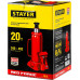 STAYER RED FORCE 20т 242-452мм домкрат бутылочный гидравлический