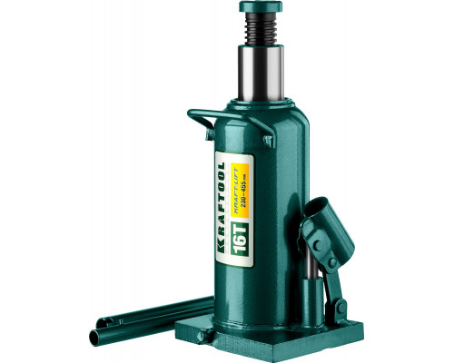 KRAFTOOL KRAFT-LIFT 16т, 230-460мм домкрат бутылочный гидравлический, KRAFT BODY