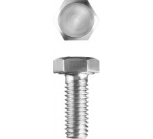 Болт ГОСТ 7798-70, M5 x 12 мм, 5 кг, кл. пр. 5.8, оцинкованный, ЗУБР