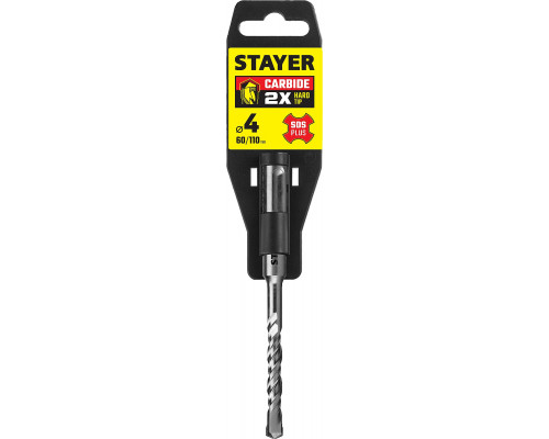 STAYER Бур SDS-plus 4 x 110 мм