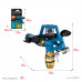 GRINDA PROLine RB-H, 490 м2 полив, головка распылителя, распылитель импульсный, металлическая