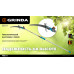 GRINDA GX-4000, длина 2-2,8 м, пила 350мм, рез до 30 мм, лезвия из нержавеющей стали, телескопический высоторез с пилой, PROLine (424530)