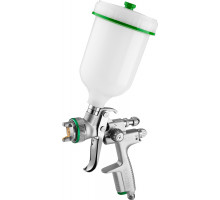 Краскопульт пневматический KRAFTOOL ″PRO″ Jeta 1000 HVLP c верхним бачком, 1.3мм