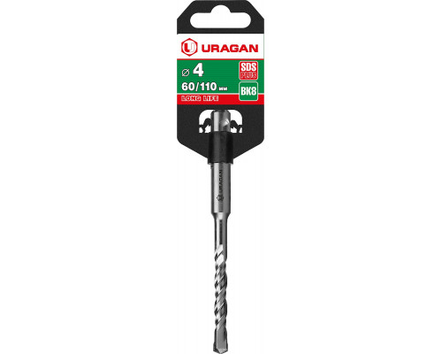 URAGAN Бур SDS-plus 4 х 110 мм