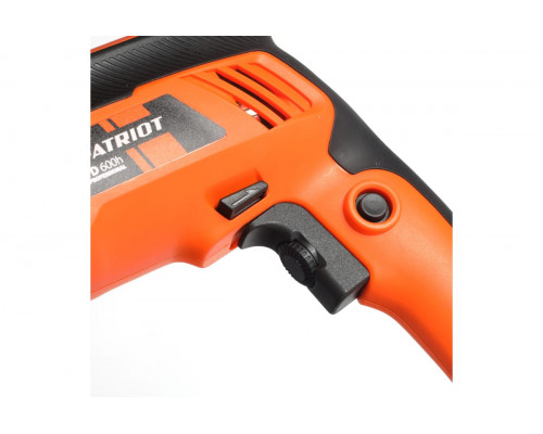 Дрель электрическая ударная PATRIOT FD 600h, с ударом, мощность 600Вт, макс.диаметр 13мм, глубиномер