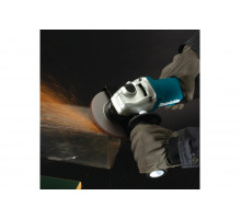 Makita GA5050R УШМ,ф125мм,1300Вт, 11000об\м,2.5кг,кор,anti-restart,пл. пуск,держ-ль Anti-drop,шир.кл