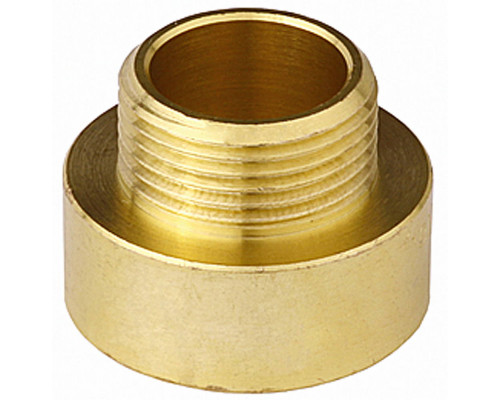 Переходник GENERAL FITTINGS удлиненный цилиндрический, латунь, 1″ х 3/4″