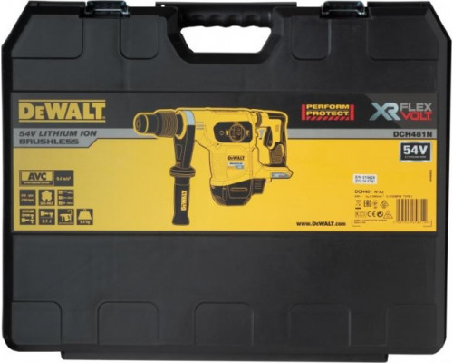 54 В XR FLEXVOLT бесщеточный перфоратор SDS-Max, 3 режима, 3150 уд./мин, 540 об./мин., ? бура до 40