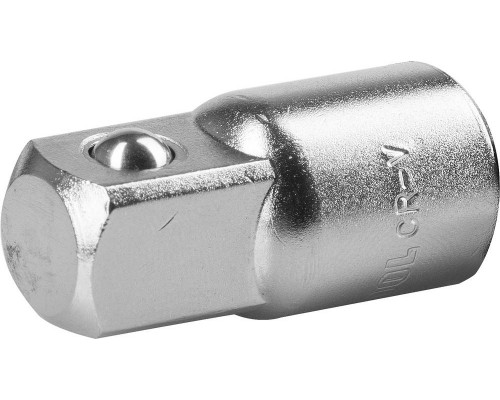 Адаптер KRAFTOOL ″INDUSTRIE QUALITAT″ увеличивающий для торцовых головок, 1/4″Fx 3/8″M