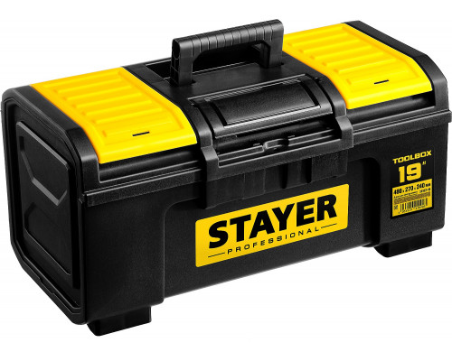 Ящик для инструмента ″TOOLBOX-19″ пластиковый, STAYER Professional