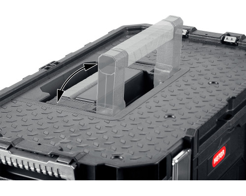 Набор ящиков на колесах ″SMART ROLLING″, 22″ KETER