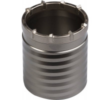 Коронка KRAFTOOL буровая, конусная посадка, D-80мм, L-100мм