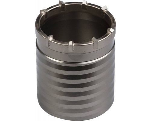 Коронка KRAFTOOL буровая, конусная посадка, D-80мм, L-100мм
