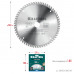 KRAFTOOL Precision, 260 х 30 мм, 60Т, пильный диск по дереву (36952-260-30)