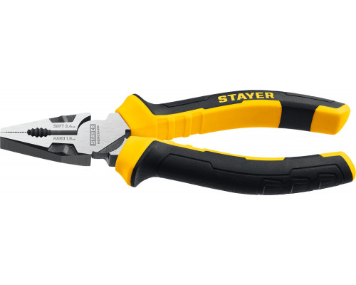 STAYER HERCULES плоскогубцы комбинированные, 160 мм