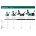 KRAFTOOL HIGH-LIFT 10т 160-560мм подкатной домкрат для тяжелой техники