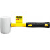 Белая резиновая киянка STAYER PROFI 680 г
