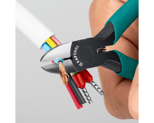 KRAFTOOL Kraft Mini, чистый рез 115 мм, прецизионные бокорезы (220017-6-11)