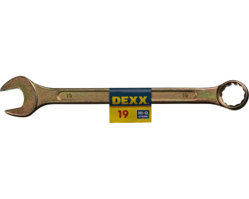 DEXX 19 мм, комбинированный гаечный ключ (27017-19)