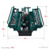 KRAFTOOL GRAND-152, 152 предм., (1/2″+1/4″), Универсальный набор инструмента (27978-H152)