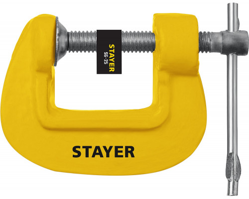 SG-25 струбцина тип G 25 мм, STAYER