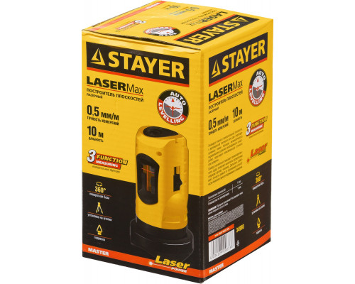 STAYER SLL нивелир лазерный, крест