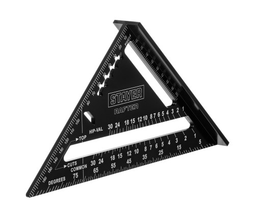 Универсальный кровельный угольник STAYER, 170 мм, 5-в-1, Rafter