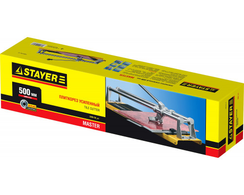 Плиткорез STAYER ″MASTER″, усиленный, 500мм