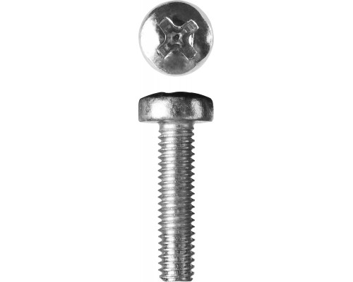 Винт DIN 7985, M3 x 16 мм, 5 кг, кл. пр. 4.8, оцинкованный, ЗУБР