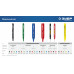 ЗУБР Колибри-20 черный, наконечник L 20 мм, ᴓ 2 мм, перманентный маркер для отверстий (06328-2)
