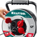 KRAFTOOL КГ 3х2.5 30м 4000Вт IP44, HEAVY DUTYСиловой удлинитель на стальной катушке (55086-30)