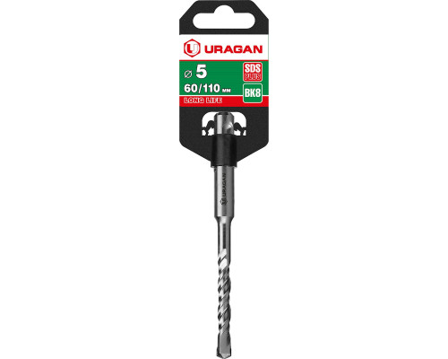 URAGAN Бур SDS-plus 5 х 110 мм