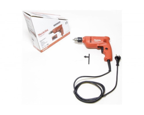 Makita M0600 Дрель,350Вт,ЗВП-10мм,0-3000об\м,1.2кг,кор