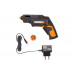 Отвертка аккумуляторная WORX WX254.4 SD Slide Driver, 4В