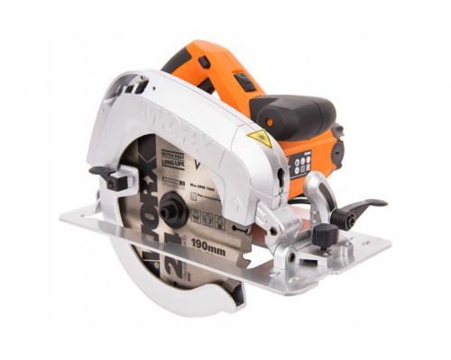 Дисковая пила WORX WX445, 1600Вт, 190мм